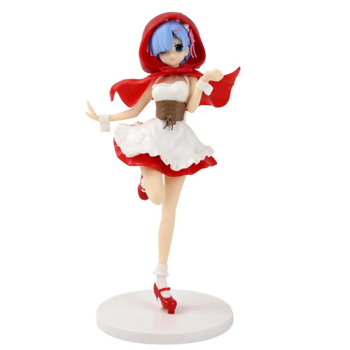 Action Figures Rem Red Hood Maid Sss Figure-Re:Zero Kara Hajimeru Isekai Seikatsu-
