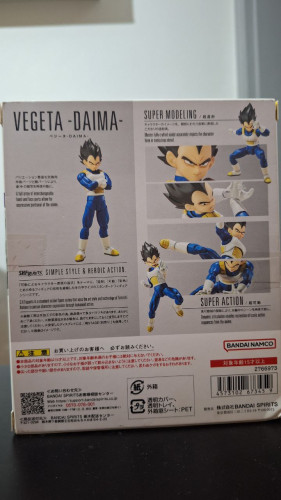 Action Figures SH Figuarts Vegeta DAIMA - Dragon Ball - #