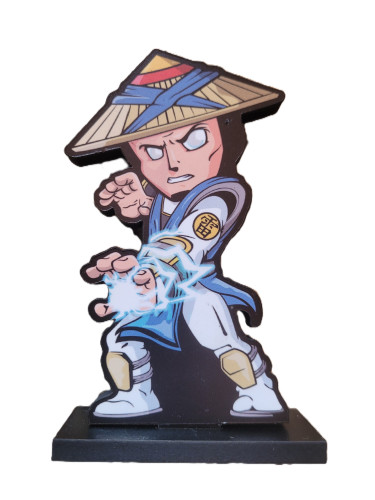 Action Figures Smash Figures Mortal Kombat Raiden-Mortal Kombat-