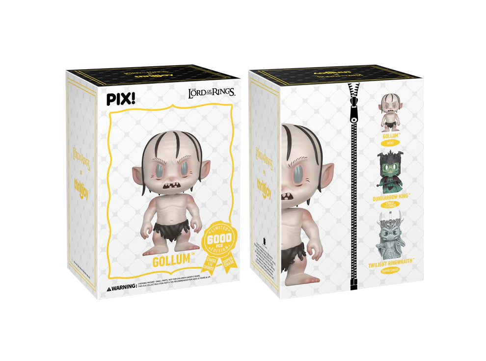 Action Figures Thrilljoy Pix - Gollum (regular) - Edição Limitada 6000pcs Numeradas Lord Of The Rings # - Produto Original