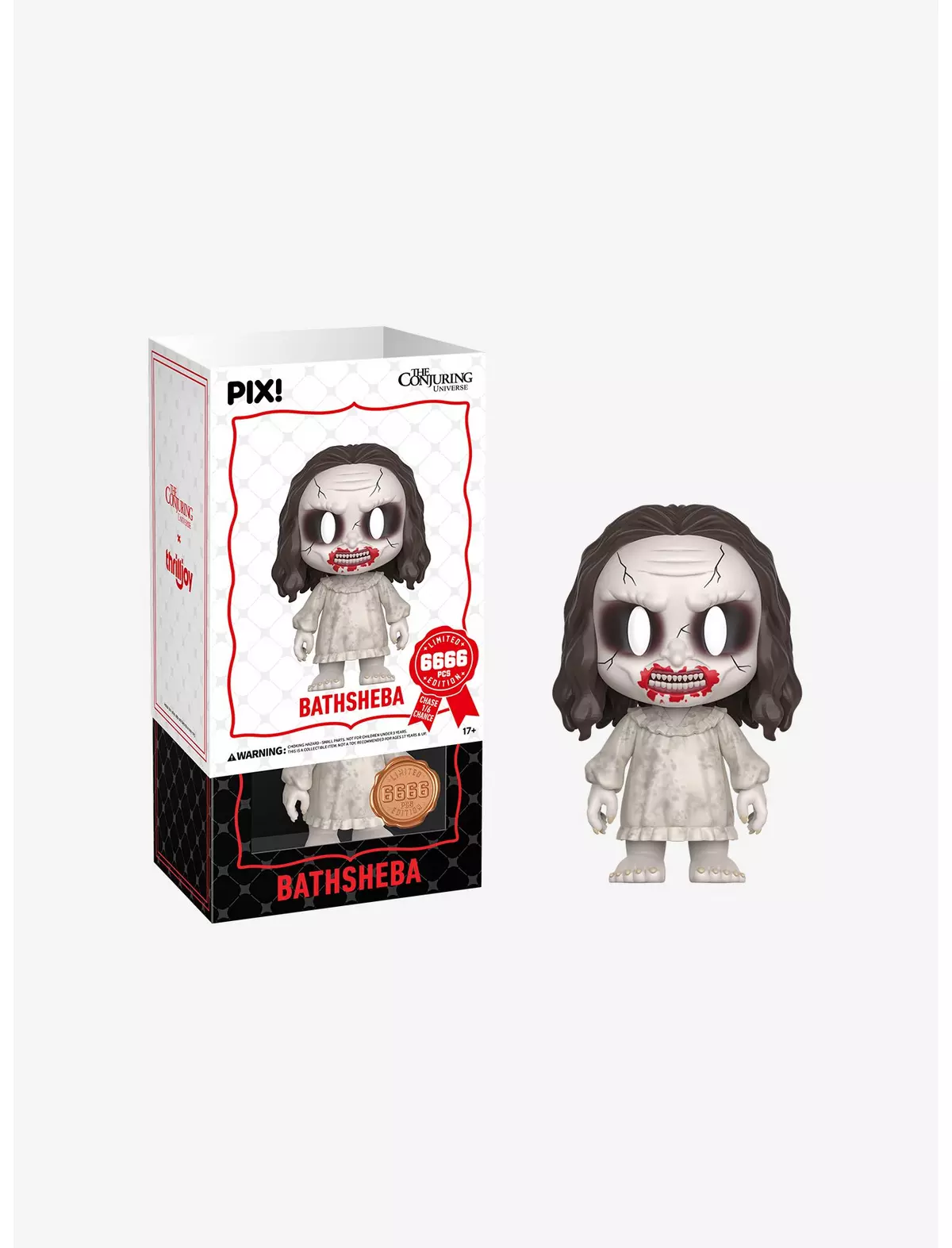 Action Figures Thrilljoy Pix Bathsheba (Regular) The Conjuring Universe # - Produto Original