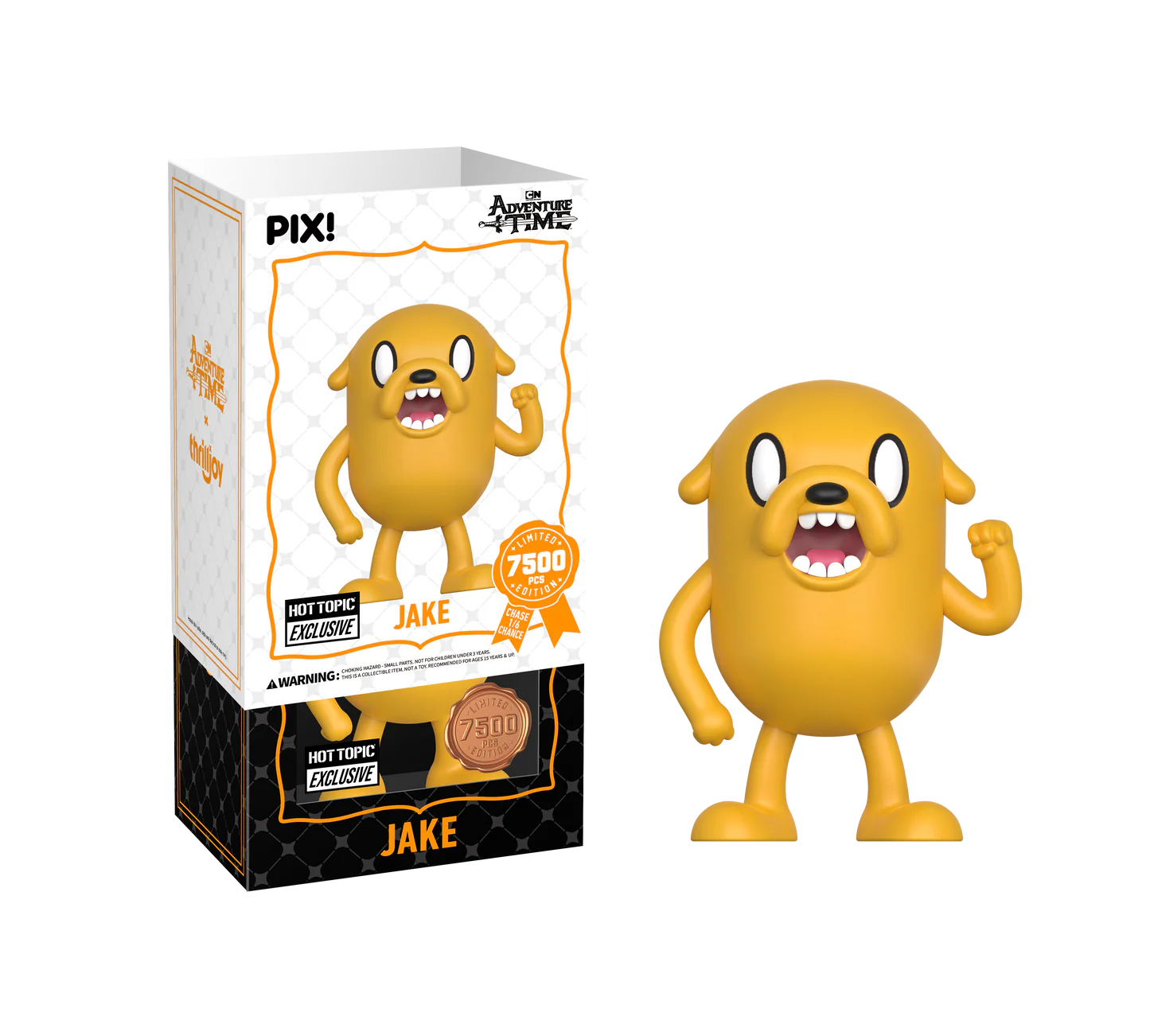 Action Figures Thrilljoy Pix Jake Hot Topic Exclusivo (Regular) Adventure Time # - Produto Original