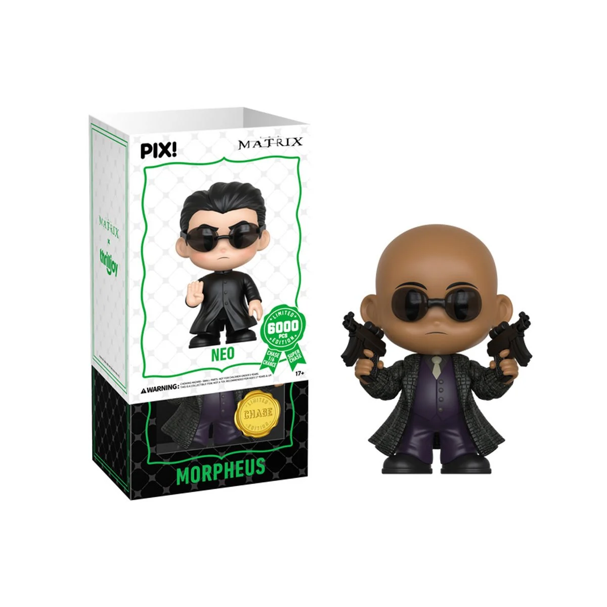 Action Figures Thrilljoy Pix Morpheus (chase) The Matrix # - Produto Original