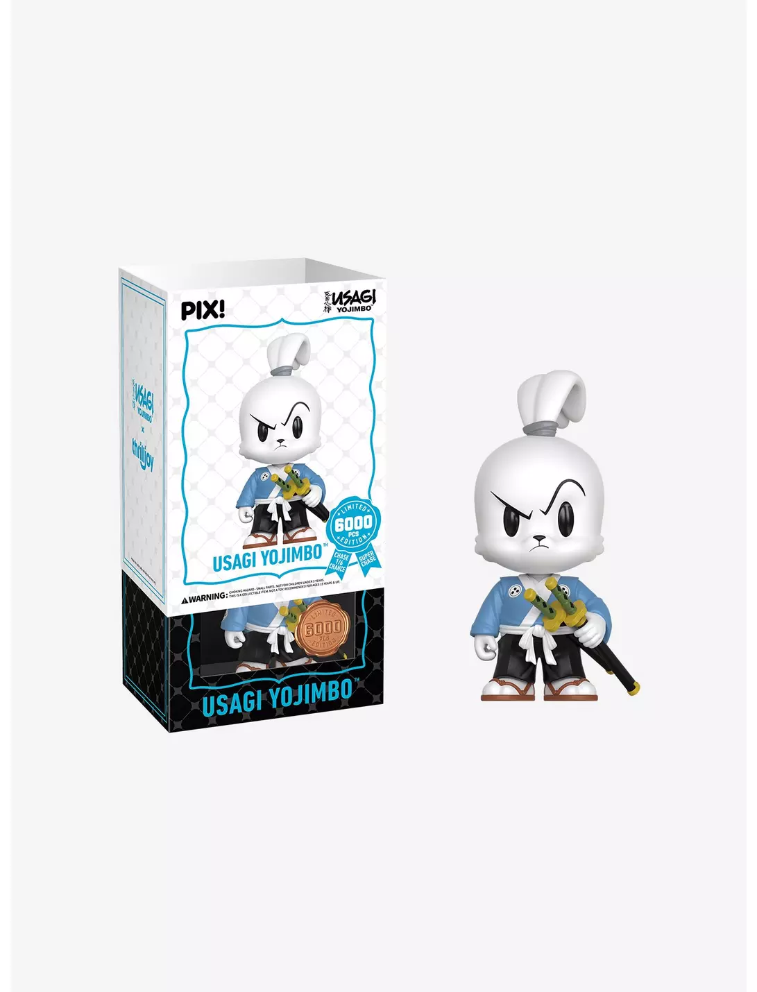 Action Figures Thrilljoy Pix Usagi Yojimbo (regular) Usagi Yojimbo # - Produto Original