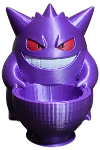 Action Figures Pokemon Gengar Com Porta Treco-Pokemon-