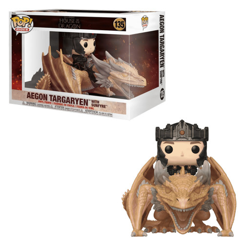 Aegon Targaryen e Sunfyre House Of The Dragon #135 - Produto Original