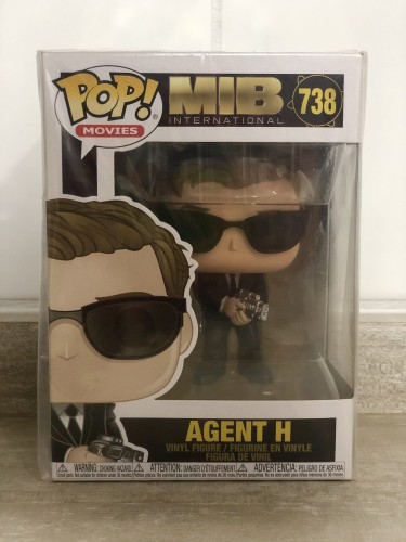 Funko Pop Agent H -mib Homens De Preto - Mib: Men In Black - #738