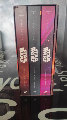 Box Star Wars Trilogia Thrawn (vol 1, 2, 3, 4) Autografado - Star Wars - #