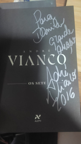 Livro Os Sete Autografado - Os Sete - #