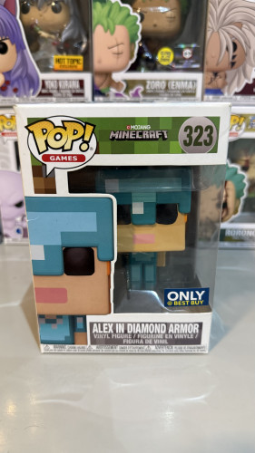 Alex in diamond Armor MineCraft #323 - Produto Original
