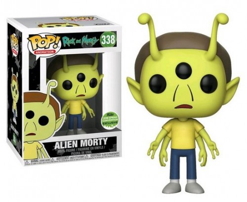 Funko Alien Morty Rick And Morty #338 - Produto Original