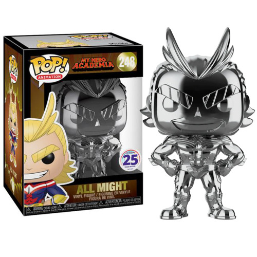 All might cromado exclusivo Funimation-My Hero Academia-248