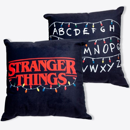 Almofada Fibra Veludo Stranger Things Stranger Things # - Produto Original