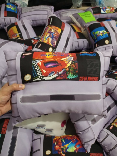 Almofada Top Gear 3000 Cartucho - NerdDog Store - Corrida Speed Snes Carro Car Nenhuma # - Produto Original