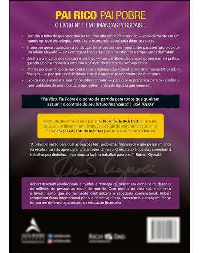 Pai Rico Pai Pobre + A Psicologia Financeira - Financeira - #