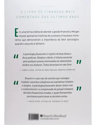 Pai Rico Pai Pobre + A Psicologia Financeira - Financeira - #