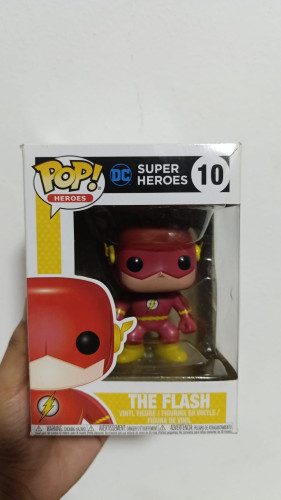 Amassado - Funko Pop 10 - The Flash - Nariz - Veja Descrição-DC-10
