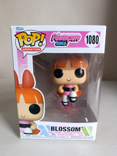 Amassado - Funko Pop 1080 - Blossom ( QUEBRADA ) - Veja Descrição As Meninas Superpoderosas #1080 - Produto Original