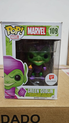 Amassado - Funko Pop 109 - Green Goblin - Veja Descrição-Marvel Studios-109