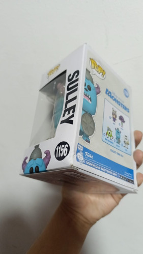 Amassado - Funko Pop 1156 - Sulley - Veja Descrição - Monster S.a. - #1156