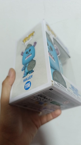 Amassado - Funko Pop 1156 - Sulley - Veja Descrição - Monster S.a. - #1156