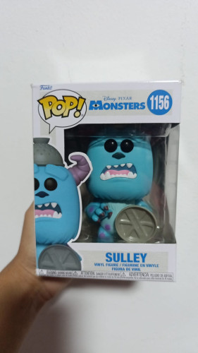 Amassado - Funko Pop 1156 - Sulley - Veja Descrição-Monster S.a.-1156