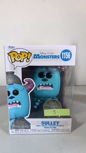 Amassado - Funko Pop 1156 - Sulley - Veja Descrição Monstros S.A #1156 - Produto Original