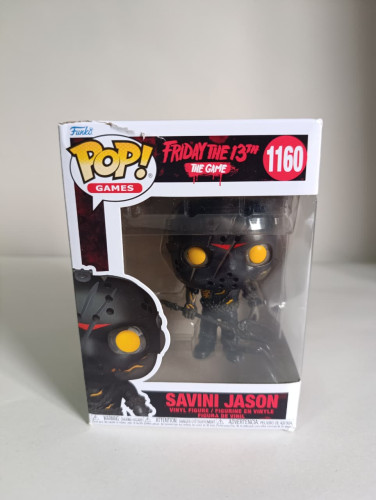 Amassado - Funko Pop 1160 - Savini Jason - Veja Descrição Movies Friday The 13th #1160 - Produto Original