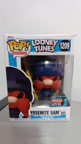 Amassado - Funko Pop 1209 - Yosemite Sam - Veja Descrição Looney Tunes #1209 - Produto Original