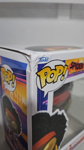 Amassado - Funko Pop 1228 - Spider Woman - Veja Descrição - Spider-man Into The Spiderverse - #1228
