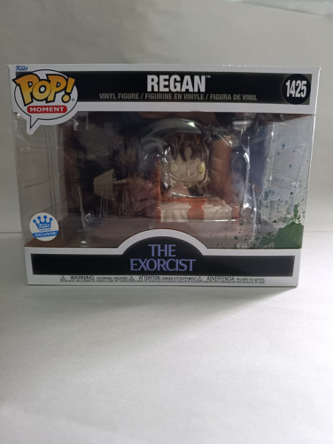 Amassado - Funko Pop 1425 - Regan ( PARTES DA CAMA QUEBRADA ) - Veja Descrição The Exorcist #1425 - Produto Original
