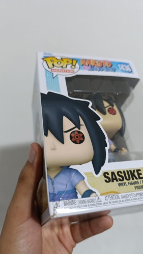 Amassado - Funko Pop 1436 Sasuke Uchiha - Veja Descrição - Naruto - #1436
