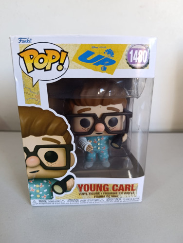 Amassado - Funko Pop 1460 - Young Carl - Veja Descrição Disney #1460 - Produto Original