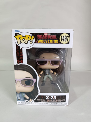 Amassado - Funko Pop 1497 - X 23 ( Oculos Quebrado ) - Veja Descrição Deadpool & Wolverine #1497 - Produto Original