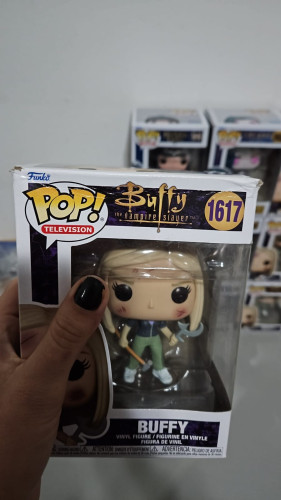 Amassado - Funko Pop 1617 - Buffy - Veja Descrição-Buffy - A Caça Vampiros-1617