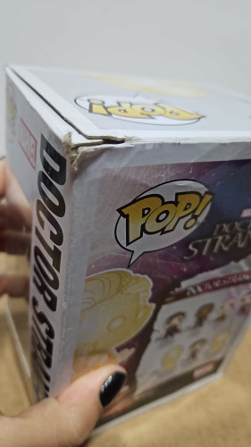Amassado - Funko Pop 173 - Doutor Estranho - Veja Descrição - Marvel - #173