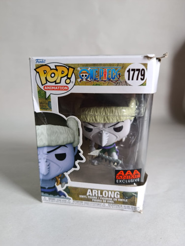 Amassado - Funko Pop 1779 - Arlong - Veja Descrição One Piece #1779 - Produto Original