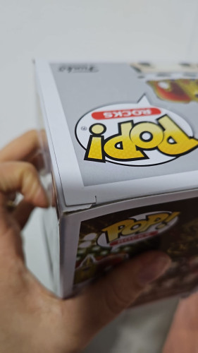 Amassado - Funko Pop 184 - Freddie Mercury - Veja Descrição - Rocks - #184