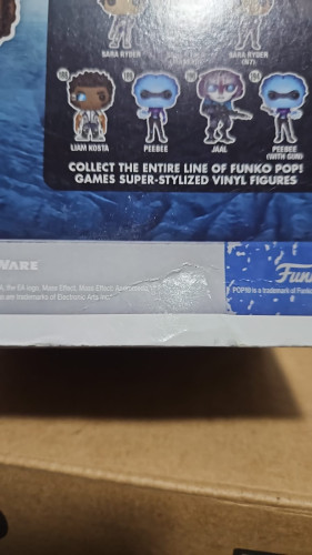 Amassado - Funko Pop 188 - Liam Kosta - Veja Descrição - Mass Effect - #188