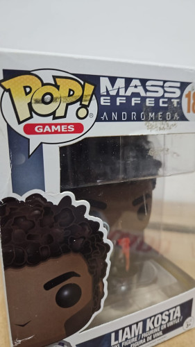 Amassado - Funko Pop 188 - Liam Kosta - Veja Descrição - Mass Effect - #188