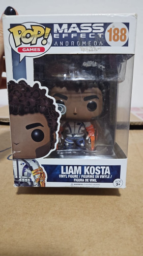 Amassado - Funko Pop 188 - Liam Kosta - Veja Descrição-Mass Effect-188