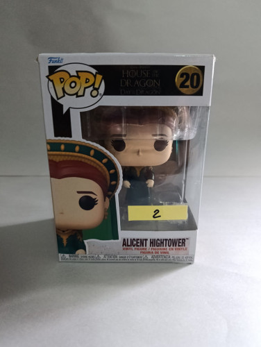 Amassado - Funko Pop 20 - Alicent Hightower - Veja Descrição House Of The Dragon #1459 - Produto Original