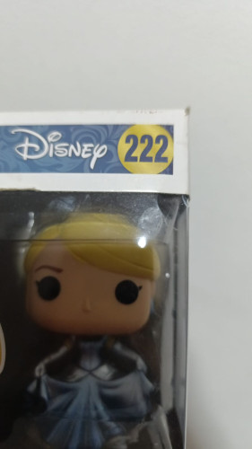 Amassado - Funko Pop 222 - Cinderella ( Metalica ) - Veja Descrição - Cinderella - #222