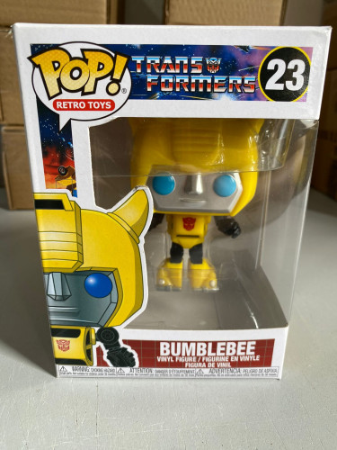 Amassado - Funko Pop 23 - Bumblebee - Veja Descrição Transformers #23 - Produto Original