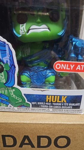 Amassado - Funko Pop 241 - Hulk - Veja Descrição - Marvel - #241