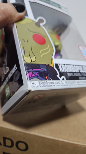 Amassado - Funko Pop 264 - Krombopulos Michael - Veja Descrição - Rick And Morty - #264