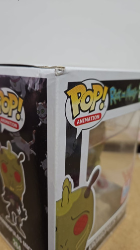 Amassado - Funko Pop 264 - Krombopulos Michael - Veja Descrição - Rick And Morty - #264