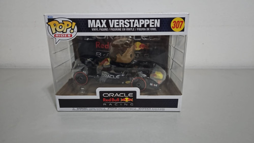 Amassado - Funko Pop 307 - Max Verstappen - Veja Descrição Fórmula 1 #307 - Produto Original