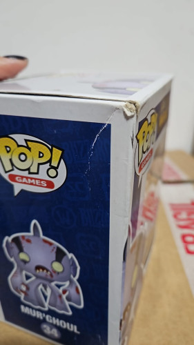 Amassado - Funko Pop 34 - Mur Ghoul - Veja Descrição - World Of Warcraft - #34