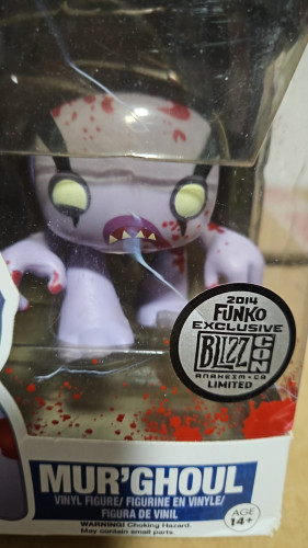 Amassado - Funko Pop 34 - Mur Ghoul - Veja Descrição - World Of Warcraft - #34